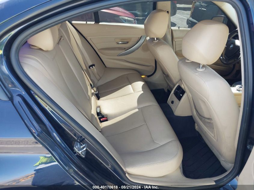 2013 BMW 328 I Sulev VIN: WBA3C1C58DF444101 Lot: 40170618