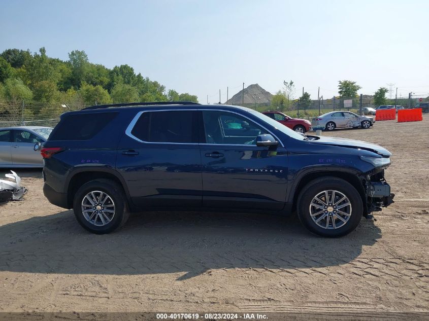 2022 Chevrolet Traverse Fwd Lt Cloth VIN: 1GNERGKW6NJ163170 Lot: 40170619