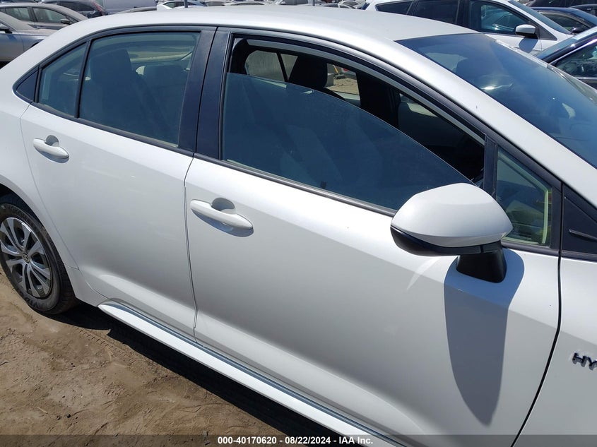 2020 TOYOTA COROLLA HYBRID LE - JTDEBRBE9LJ027788