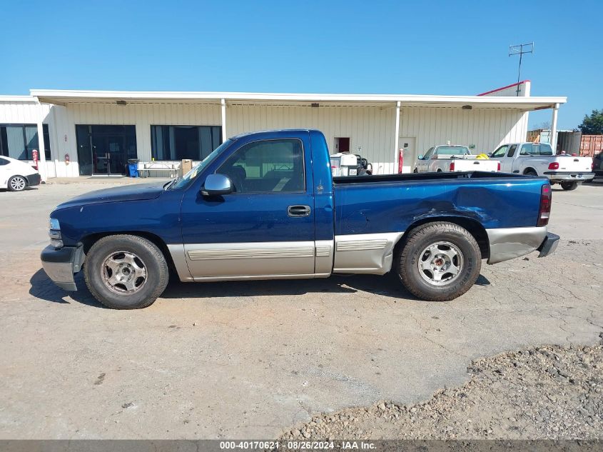 1999 Chevrolet Silverado 1500 Ls VIN: 1GCEC14V1XZ145563 Lot: 40170621