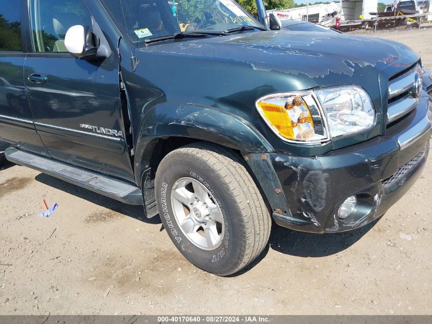 2006 Toyota Tundra Sr5 V8 VIN: 5TBDT44106S507918 Lot: 40170640