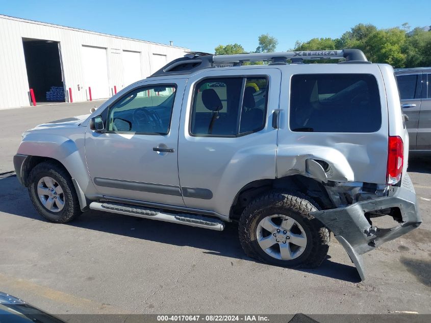 2012 Nissan Xterra S VIN: 5N1AN0NW4CC517755 Lot: 40170647