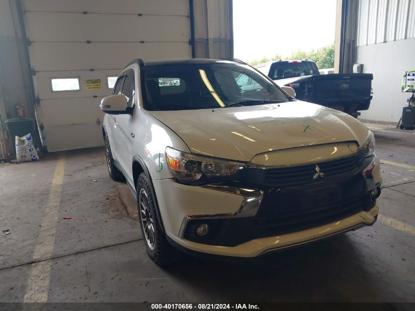 2017 Mitsubishi Outlander Sport 2.4 Gt VIN: JA4AR4AW5HZ047885 Lot: 40170656