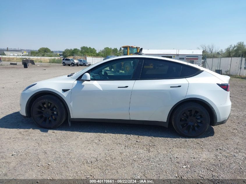 2021 Tesla Model Y Long Range Dual Motor All-Wheel Drive VIN: 5YJYGDEE5MF209302 Lot: 40170661