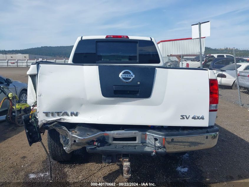 2011 Nissan Titan Sl VIN: 1N6AA0ECXBN324466 Lot: 40170662