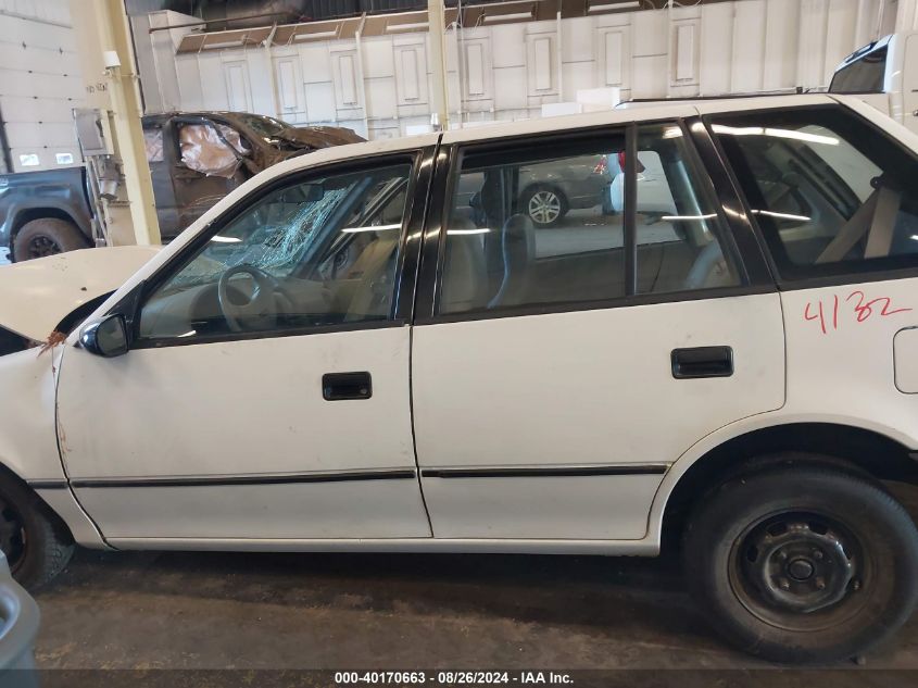 1993 Geo Metro VIN: 2C1MR6461P6777746 Lot: 40170663