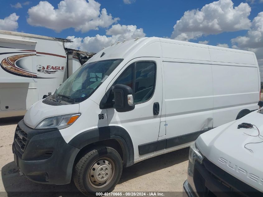 2023 Ram Promaster 2500 High Roof 159 Wb VIN: 3C6LRVDG6PE553431 Lot: 40170665