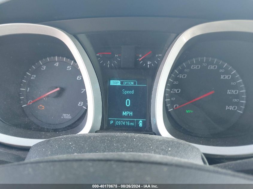 2015 Chevrolet Equinox Ls VIN: 2GNALAEK3F1102831 Lot: 40170675