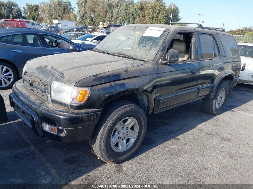 2000 Toyota 4Runner Limited V6 VIN: JT3GN87R0Y0137832 Lot: 40170708