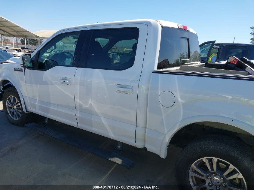 2019 Ford F-150 Lariat VIN: 1FTEW1E57KKD14251 Lot: 40170712