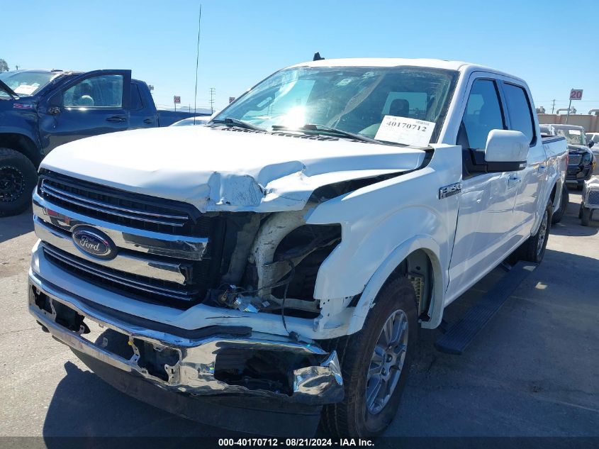 2019 Ford F-150 Lariat VIN: 1FTEW1E57KKD14251 Lot: 40170712