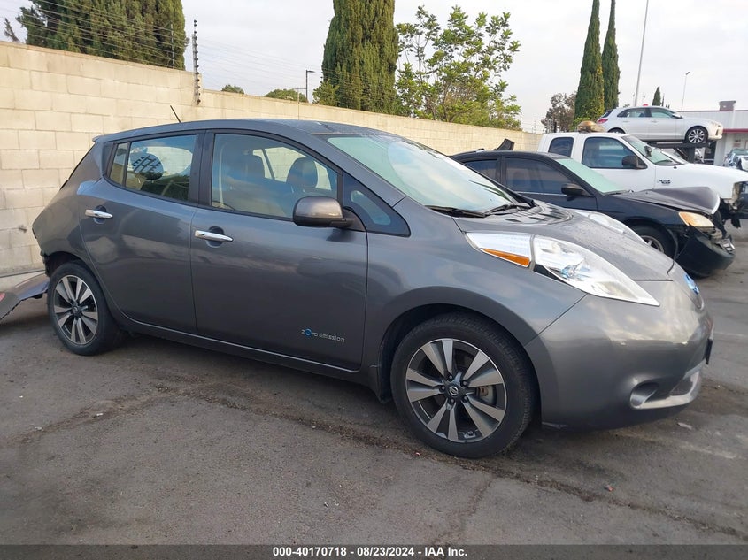 2017 NISSAN LEAF SL - 1N4BZ0CP4HC309719