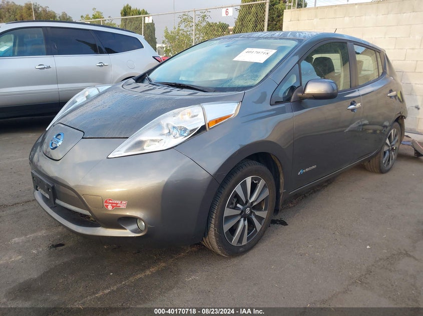 2017 NISSAN LEAF SL - 1N4BZ0CP4HC309719