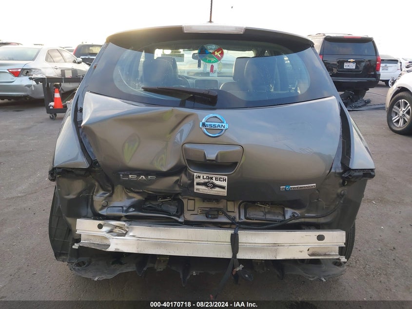 2017 NISSAN LEAF SL - 1N4BZ0CP4HC309719