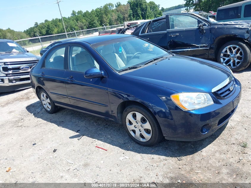 2006 Kia Spectra Ex/Lx/Sx VIN: KNAFE121165337924 Lot: 40170719