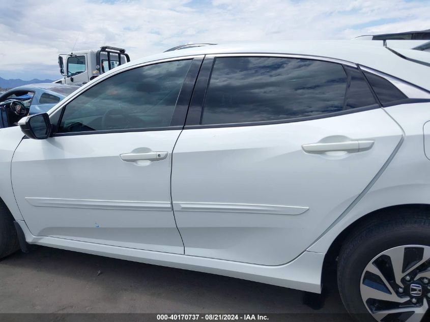 2019 Honda Civic Lx VIN: SHHFK7H31KU207351 Lot: 40170737