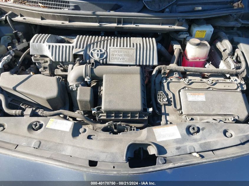 2015 Toyota Prius Two VIN: JTDKN3DU5F1965819 Lot: 40170750