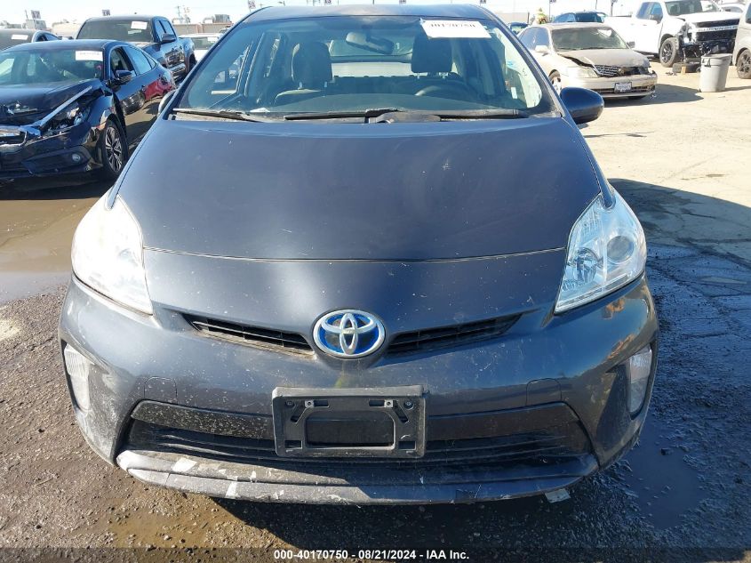 2015 Toyota Prius Two VIN: JTDKN3DU5F1965819 Lot: 40170750