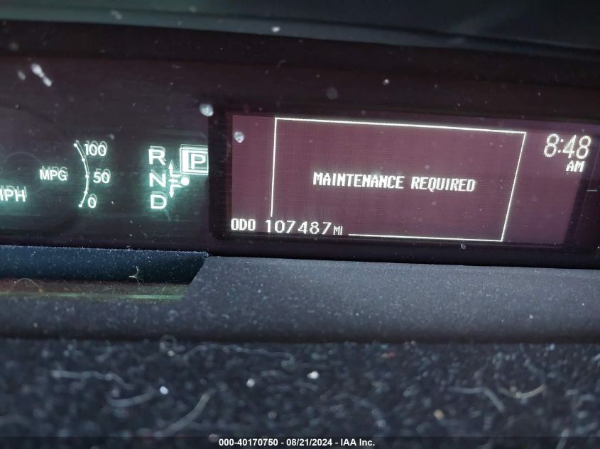 2015 Toyota Prius Two VIN: JTDKN3DU5F1965819 Lot: 40170750