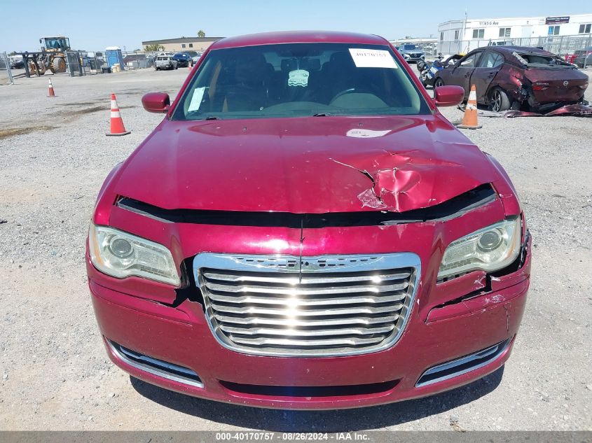 2012 Chrysler 300 VIN: 2C3CCAAG1CH167039 Lot: 40170757