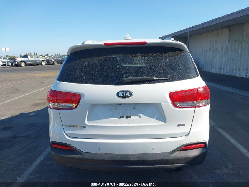 2016 KIA SORENTO 2.4L LX - 5XYPGDA36GG080421