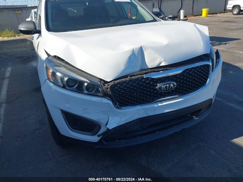 2016 KIA SORENTO 2.4L LX - 5XYPGDA36GG080421