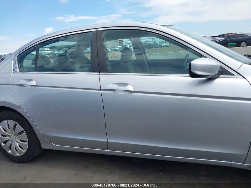 2010 Honda Accord 2.4 Lx VIN: 1HGCP2F35AA164587 Lot: 40170766