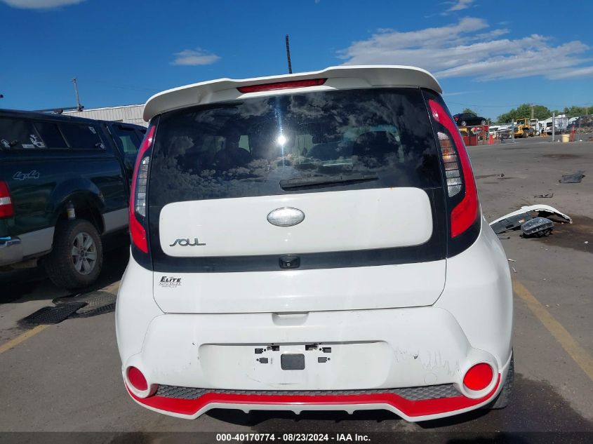 2014 Kia Soul + VIN: KNDJP3A55E7025826 Lot: 40170774