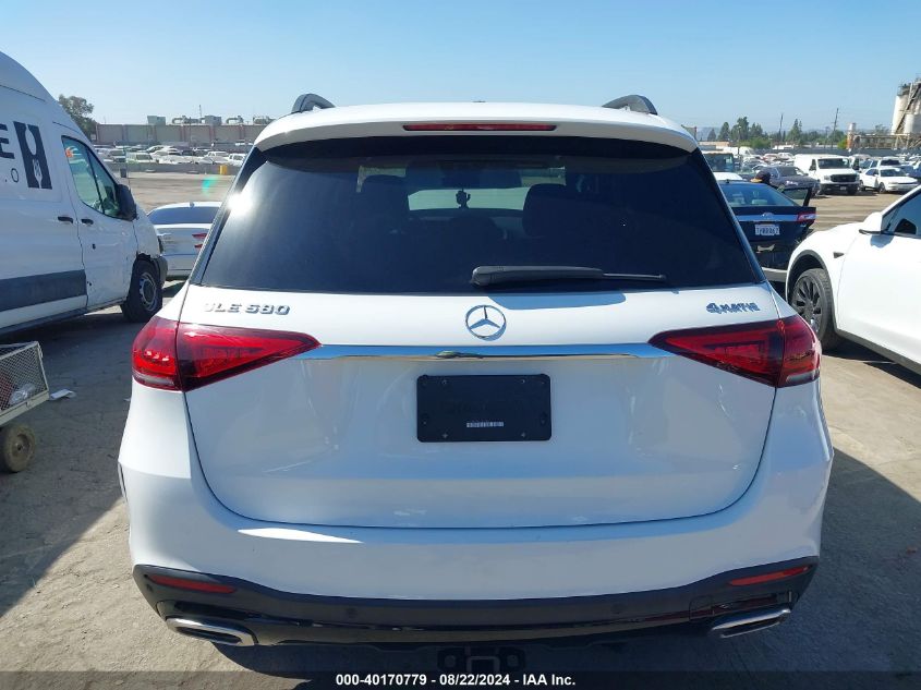 2020 Mercedes-Benz Gle 580 4Matic VIN: 4JGFB8GB8LA178758 Lot: 40170779