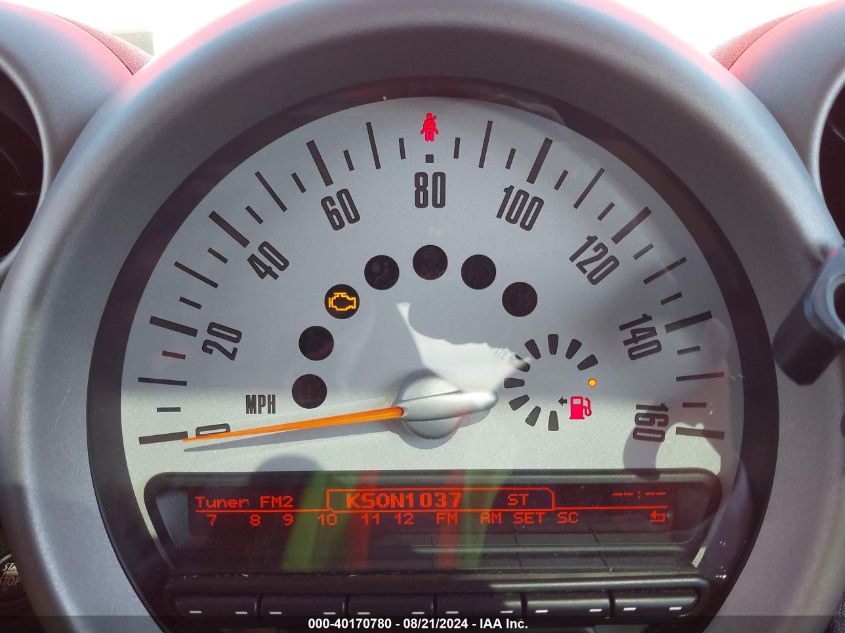 2011 Mini Cooper S Countryman VIN: WMWZC3C50BWL80624 Lot: 40170780