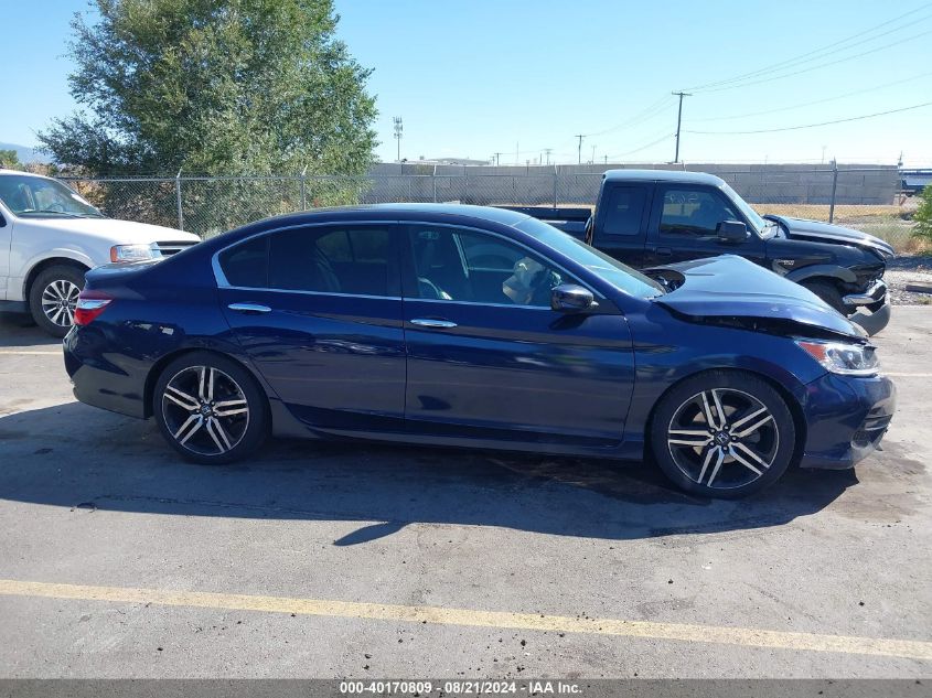 2016 Honda Accord Sport VIN: 1HGCR2F59GA185706 Lot: 40170809