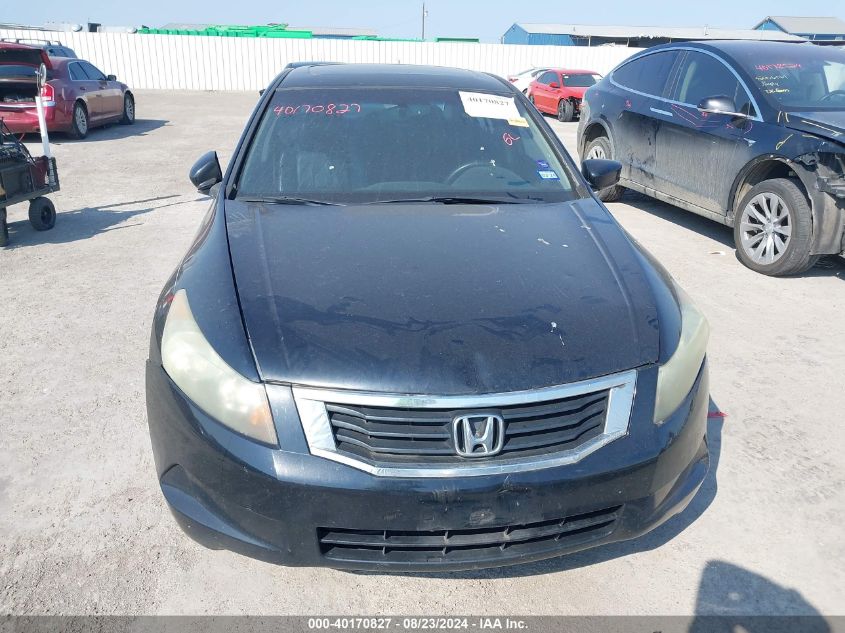 2008 Honda Accord 2.4 Ex-L VIN: 1HGCP268X8A126780 Lot: 40170827