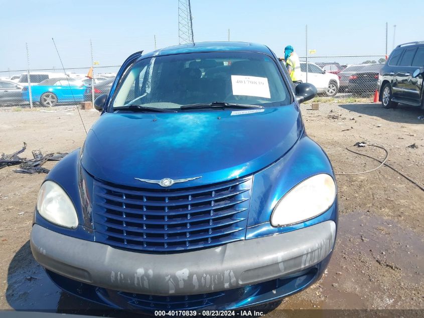 2001 Chrysler Pt Cruiser VIN: 3C8FY4BBX1T544355 Lot: 40170839