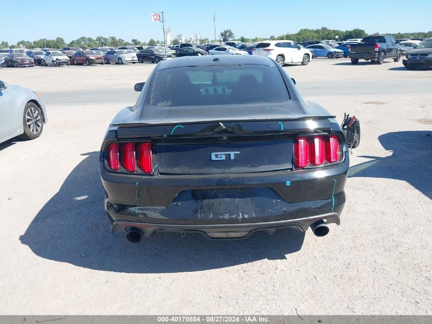 2016 Ford Mustang Gt Premium VIN: 1FA6P8CF9G5266947 Lot: 40170854