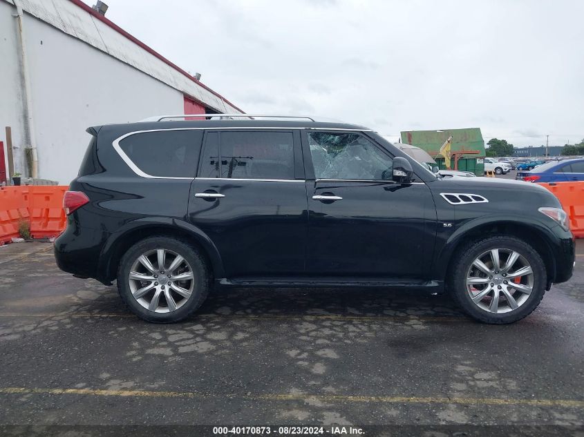 2014 Infiniti Qx80 VIN: JN8AZ2NE4E9064981 Lot: 40170873