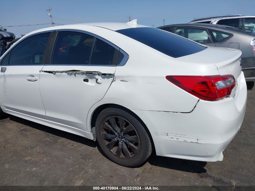 2017 Subaru Legacy 2.5I Premium VIN: 4S3BNAC60H3064548 Lot: 40170904