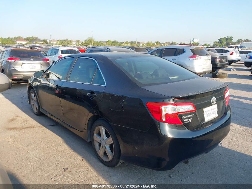 2012 Toyota Camry Se VIN: 4T1BF1FK2CU114919 Lot: 40170906