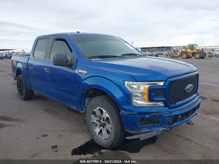 VIN 1FTEW1EP4JKF77765 2018 FORD F-150 XL