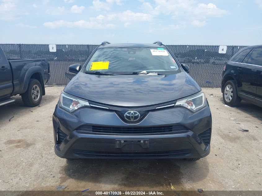 2018 Toyota Rav4 Le VIN: JTMZFREVXJJ209126 Lot: 40170928