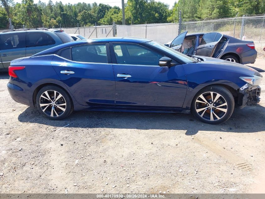 2018 Nissan Maxima 3.5 Sv VIN: 1N4AA6AP1JC360531 Lot: 40170930