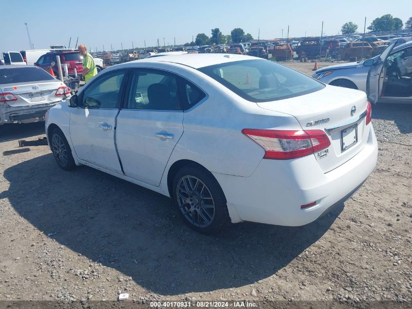 2015 Nissan Sentra VIN: 3N1AB7AP4FY243492 Lot: 40347054