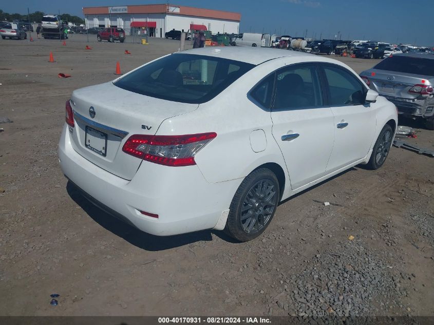 2015 Nissan Sentra VIN: 3N1AB7AP4FY243492 Lot: 40347054