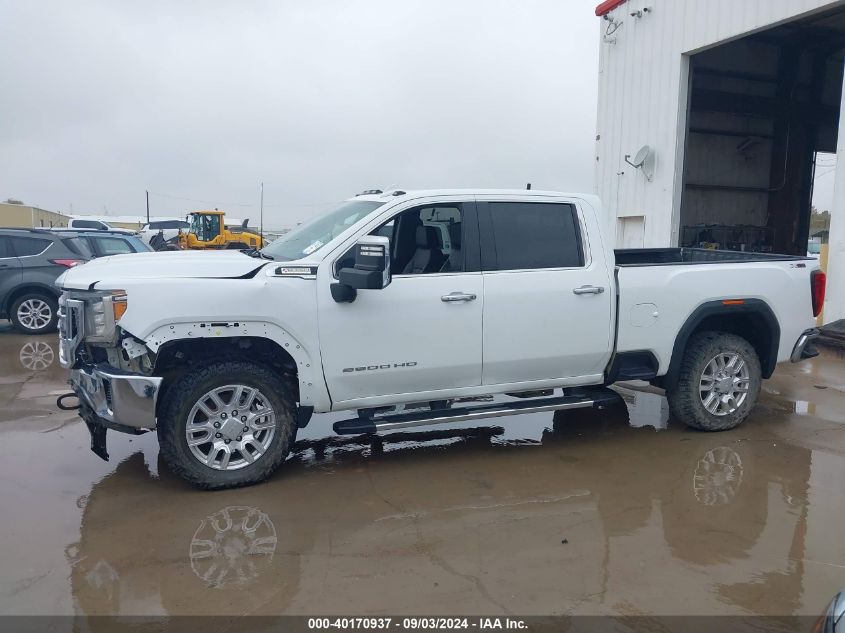 2020 GMC Sierra 2500Hd 4Wd Standard Bed Slt VIN: 1GT49NE70LF135541 Lot: 40170937