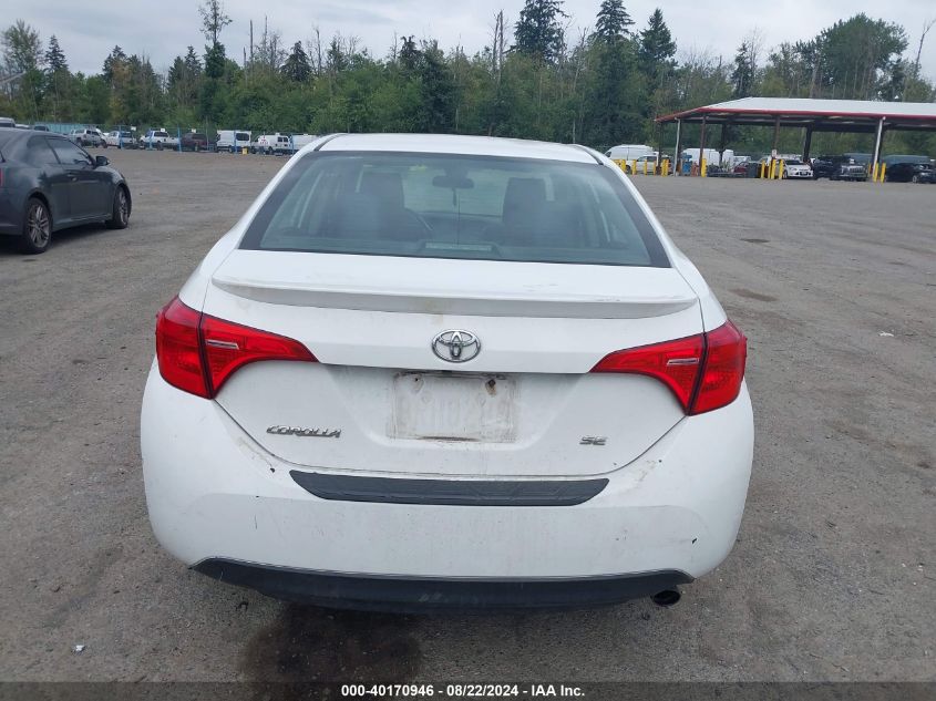 2017 Toyota Corolla Se VIN: 5YFBURHE2HP674184 Lot: 40170946