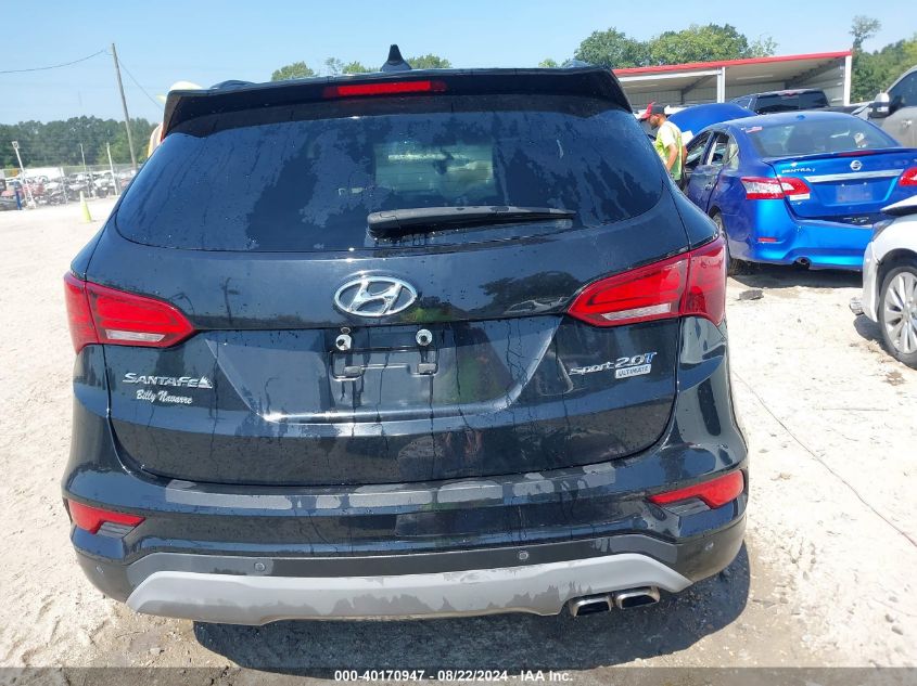 2018 Hyundai Santa Fe Sport 2.0T Ultimate VIN: 5NMZW4LA0JH096148 Lot: 40170947