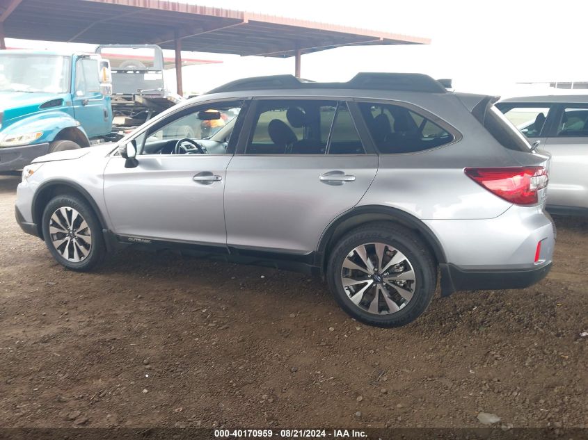 2017 Subaru Outback 2.5I Limited VIN: 4S4BSANC9H3378156 Lot: 40170959