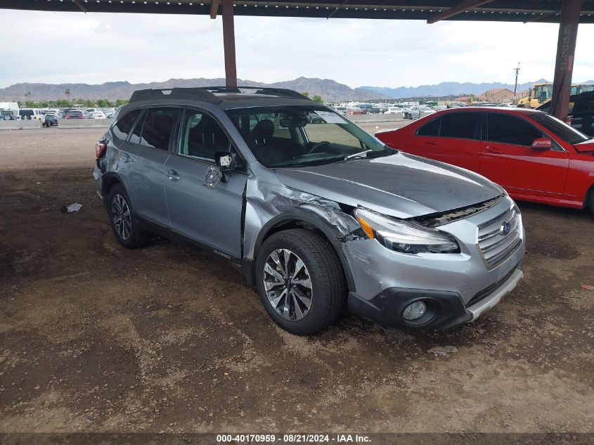 2017 Subaru Outback 2.5I Limited VIN: 4S4BSANC9H3378156 Lot: 40170959