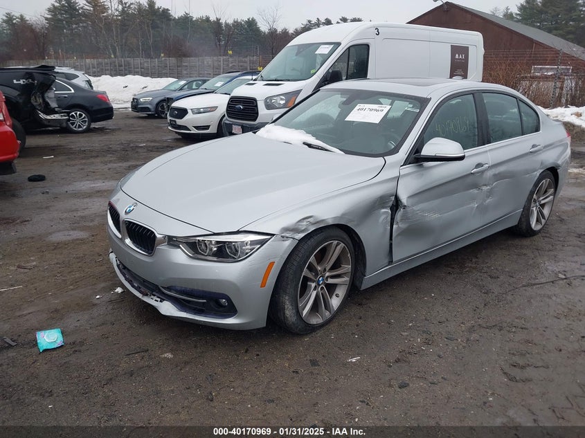 Vin: wba8d9c54jem34040, lot: 40659004, bmw 330i xdrive 20182
