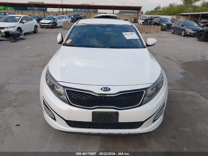 2014 Kia Optima Lx VIN: KNAGM4A77E5492832 Lot: 40170987