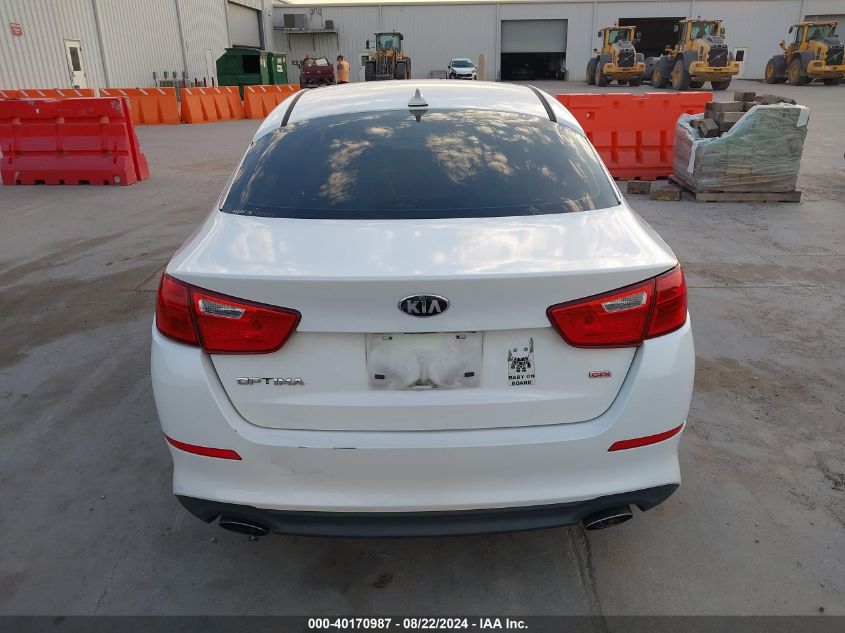 2014 Kia Optima Lx VIN: KNAGM4A77E5492832 Lot: 40170987